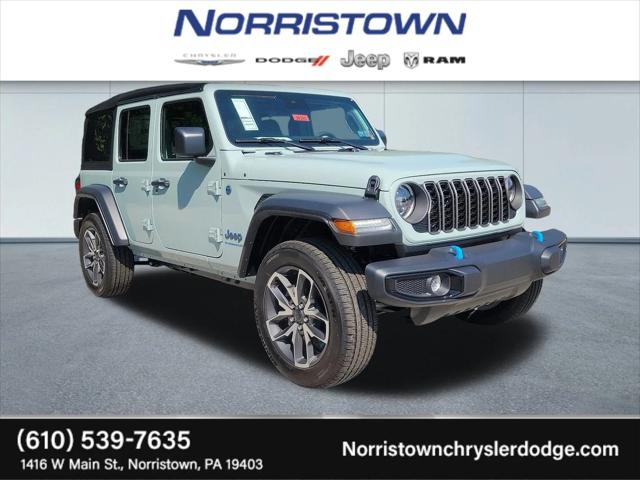 2024 Jeep Wrangler 4xe WRANGLER 4-DOOR SPORT S 4xe