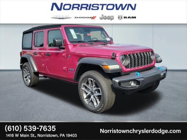 2024 Jeep Wrangler 4xe WRANGLER 4-DOOR SPORT S 4xe