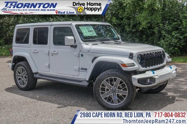 2024 Jeep Wrangler 4xe WRANGLER 4-DOOR HIGH ALTITUDE 4xe