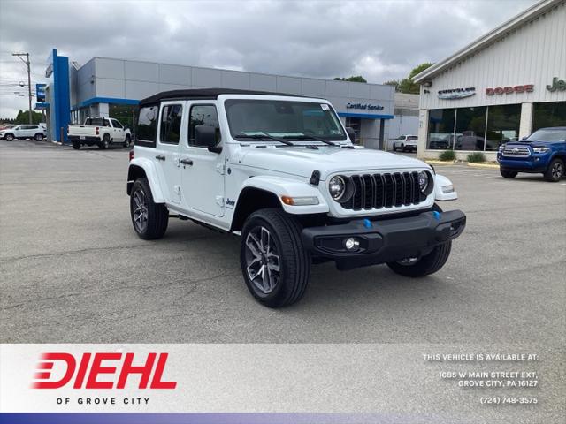 2024 Jeep Wrangler 4xe WRANGLER 4-DOOR SPORT S 4xe