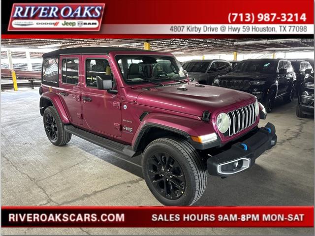 2024 Jeep Wrangler 4xe WRANGLER 4-DOOR SAHARA 4xe