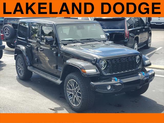 2024 Jeep Wrangler 4xe WRANGLER 4-DOOR HIGH ALTITUDE 4xe