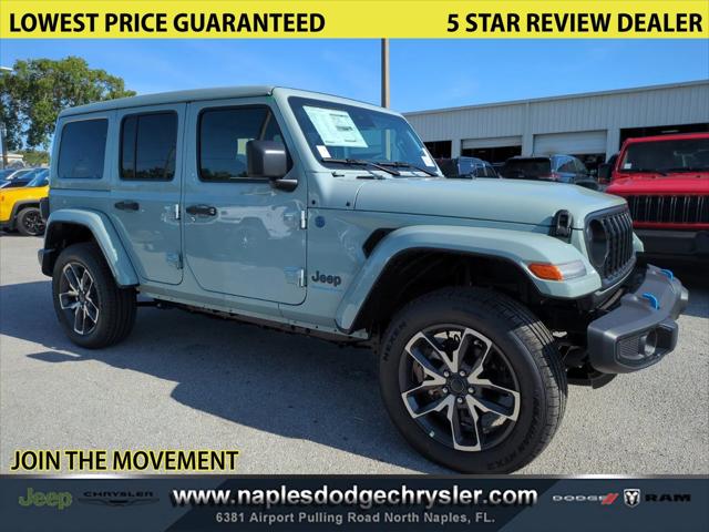 2024 Jeep Wrangler 4xe WRANGLER 4-DOOR SPORT S 4xe