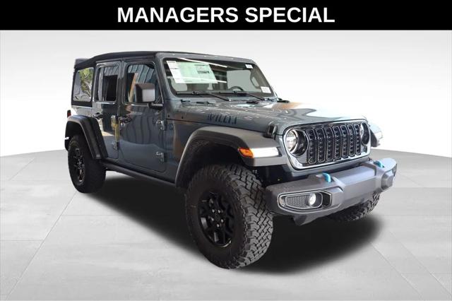 2024 Jeep Wrangler 4xe WRANGLER 4-DOOR WILLYS 4xe