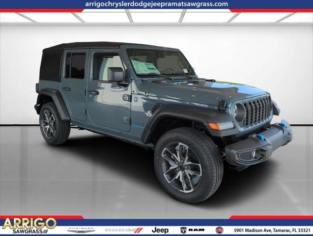 2024 Jeep Wrangler 4xe WRANGLER 4-DOOR SPORT S 4xe