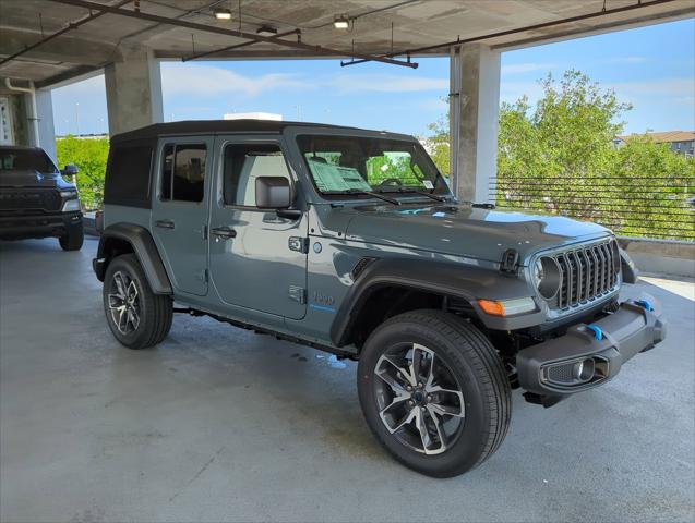 2024 Jeep Wrangler 4xe WRANGLER 4-DOOR SPORT S 4xe