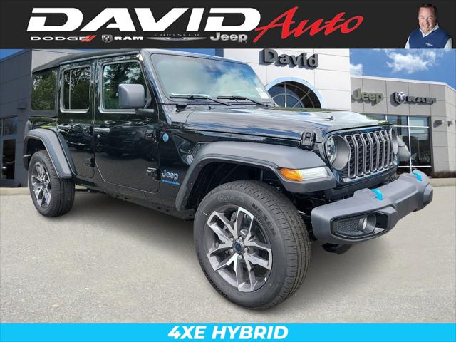 2024 Jeep Wrangler 4xe WRANGLER 4-DOOR SPORT S 4xe