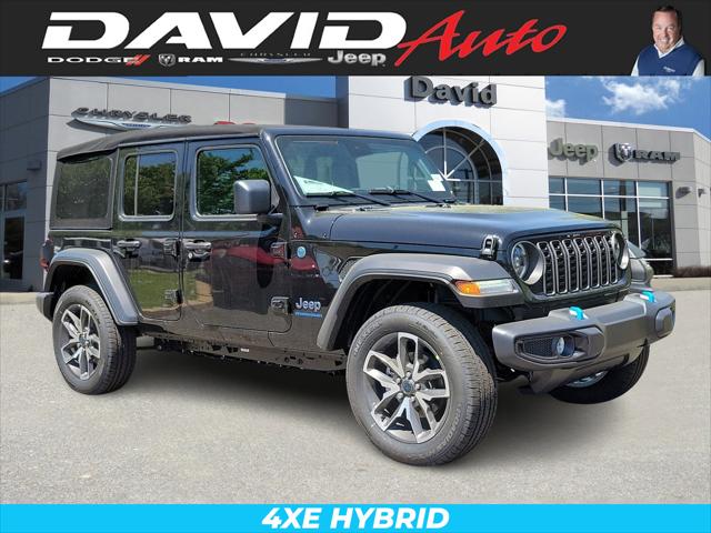 2024 Jeep Wrangler 4xe WRANGLER 4-DOOR SPORT S 4xe