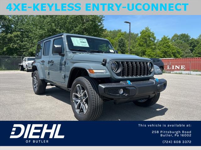 2024 Jeep Wrangler 4xe WRANGLER 4-DOOR SPORT S 4xe