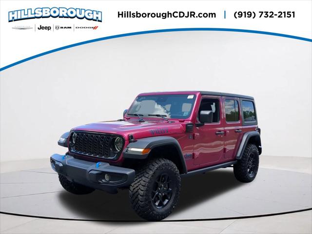 2024 Jeep Wrangler 4xe WRANGLER 4-DOOR WILLYS 4xe