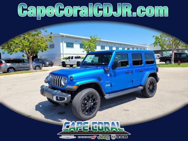 2024 Jeep Wrangler 4xe WRANGLER 4-DOOR SAHARA 4xe