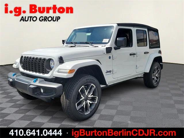 2024 Jeep Wrangler 4xe WRANGLER 4-DOOR SPORT S 4xe