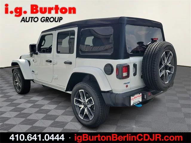 2024 Jeep Wrangler 4xe WRANGLER 4-DOOR SPORT S 4xe