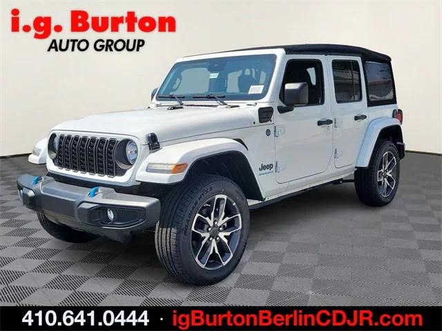 2024 Jeep Wrangler 4xe WRANGLER 4-DOOR SPORT S 4xe