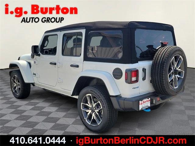 2024 Jeep Wrangler 4xe WRANGLER 4-DOOR SPORT S 4xe