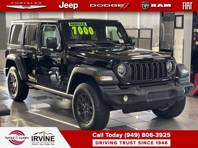 2024 Jeep Wrangler WRANGLER 4-DOOR SPORT S 2024 Jeep Wrangler WRANGLER 4-DOOR SPORT S