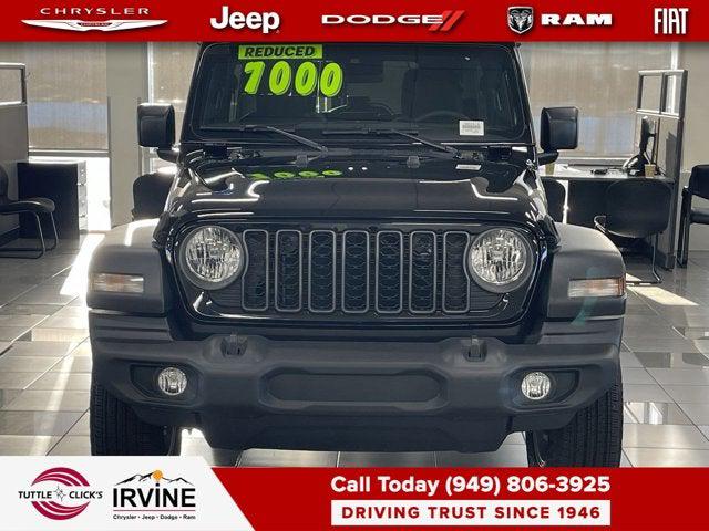 2024 Jeep Wrangler WRANGLER 4-DOOR SPORT S 2024 Jeep Wrangler WRANGLER 4-DOOR SPORT S