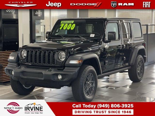 2024 Jeep Wrangler WRANGLER 4-DOOR SPORT S 2024 Jeep Wrangler WRANGLER 4-DOOR SPORT S