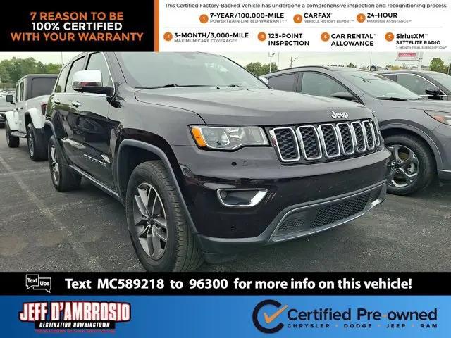 2021 Jeep Grand Cherokee Limited 4x4 for sale in Downingtown, PA