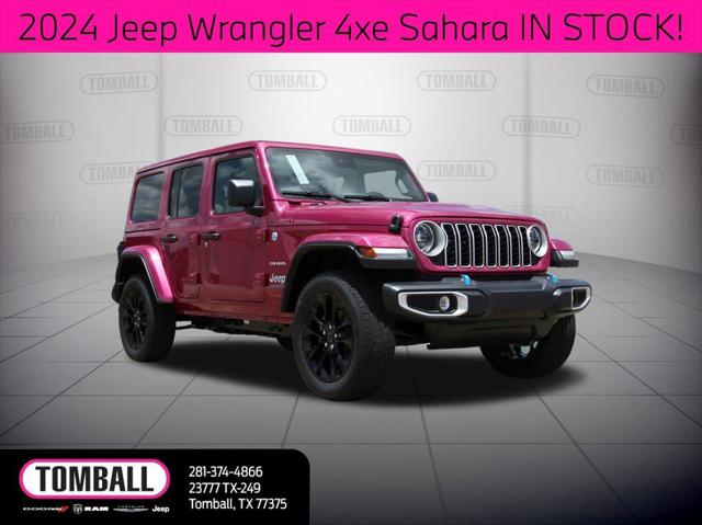 2024 Jeep Wrangler 4xe WRANGLER 4-DOOR SAHARA 4xe