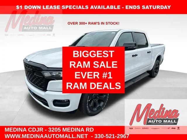 2025 RAM Ram 1500 RAM 1500 BIG HORN CREW CAB 4X4 57 BOX