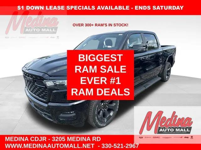 2025 RAM Ram 1500 RAM 1500 BIG HORN CREW CAB 4X4 57 BOX