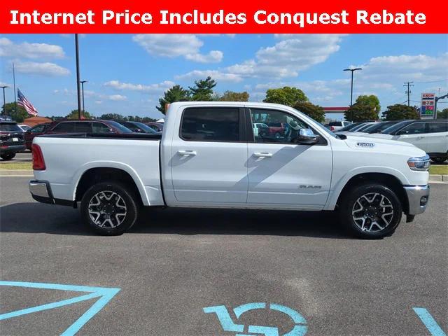 2025 RAM Ram 1500 RAM 1500 LARAMIE CREW CAB 4X4 57 BOX