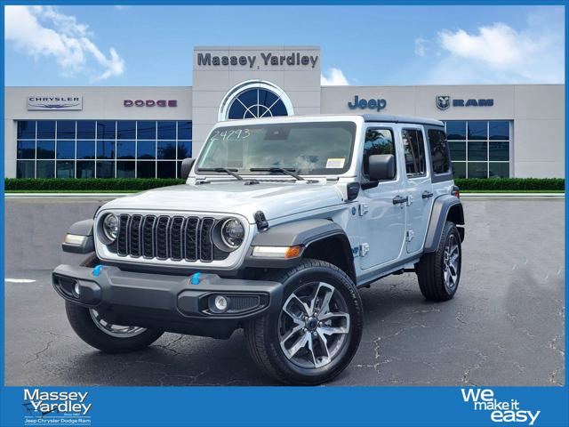 2024 Jeep Wrangler 4xe WRANGLER 4-DOOR SPORT S 4xe