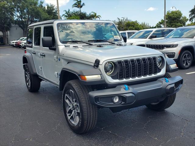 2024 Jeep Wrangler 4xe WRANGLER 4-DOOR SPORT S 4xe