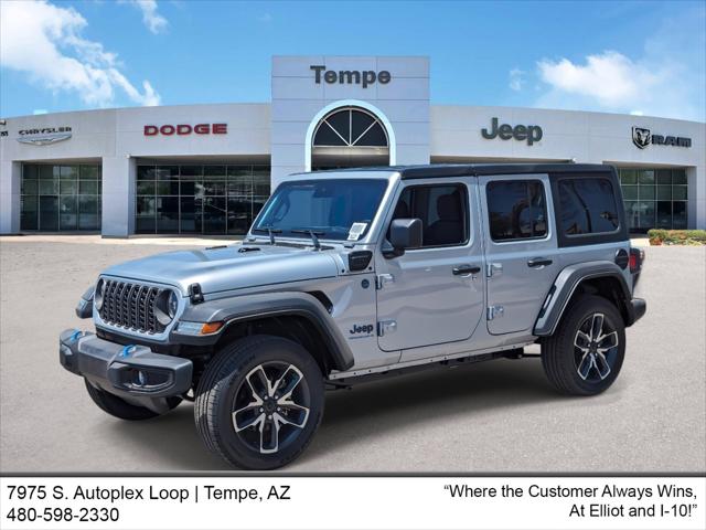 2024 Jeep Wrangler 4xe WRANGLER 4-DOOR SPORT S 4xe