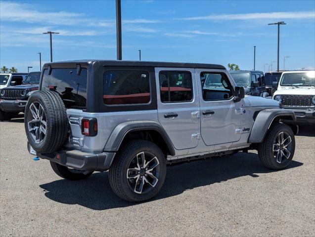 2024 Jeep Wrangler 4xe WRANGLER 4-DOOR SPORT S 4xe