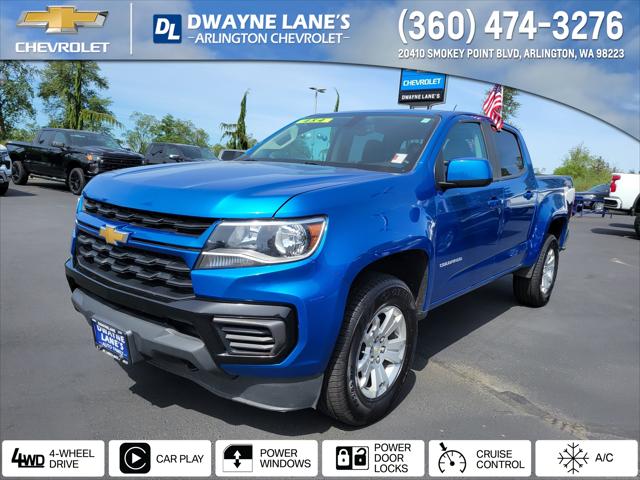 2021 Chevrolet Colorado 4WD Crew Cab Short Box LT