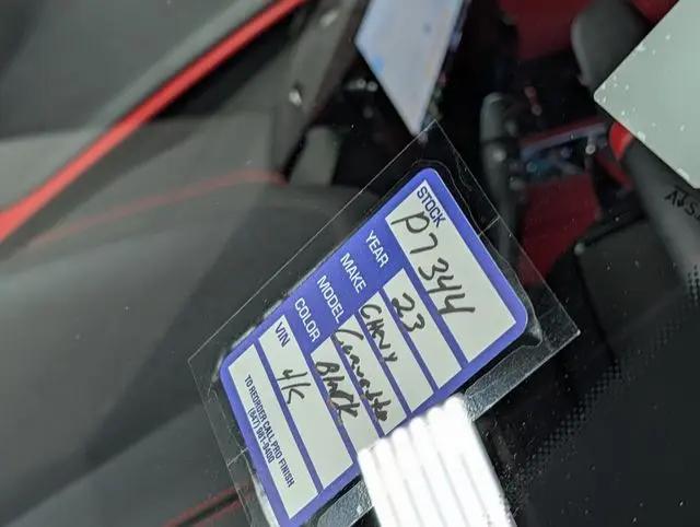 2023 Chevrolet Corvette Stingray RWD Coupe 2LT