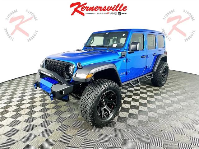 2024 Jeep Wrangler 4xe WRANGLER 4-DOOR WILLYS 4xe