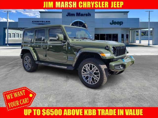 2024 Jeep Wrangler 4xe WRANGLER 4-DOOR HIGH ALTITUDE 4xe