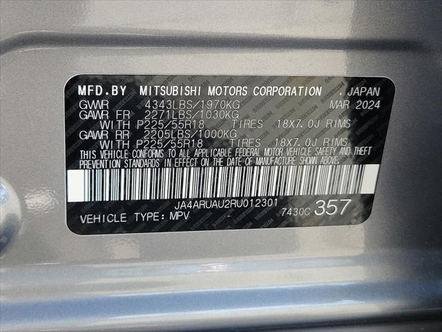 2024 Mitsubishi Outlander Sport 2.0 ES AWC