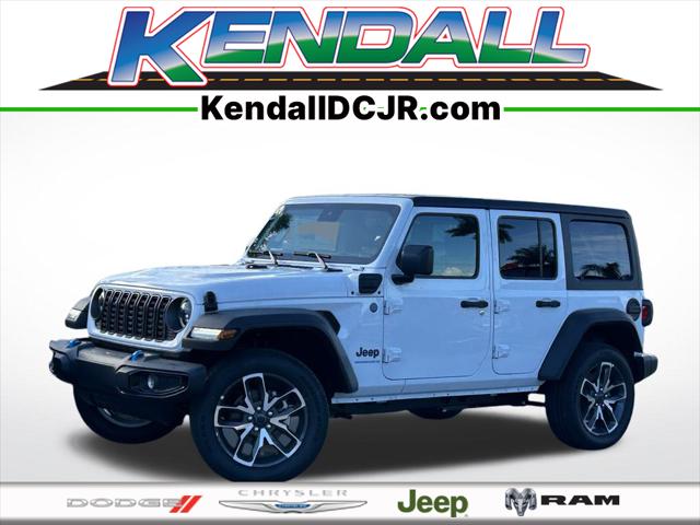 2024 Jeep Wrangler 4xe WRANGLER 4-DOOR SPORT S 4xe