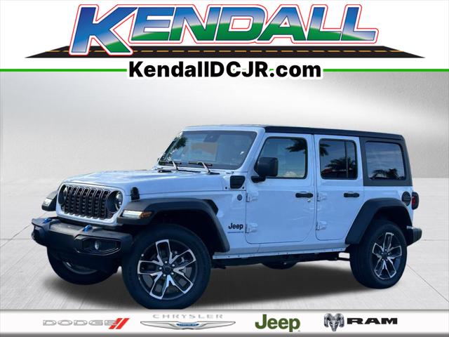 2024 Jeep Wrangler 4xe WRANGLER 4-DOOR SPORT S 4xe