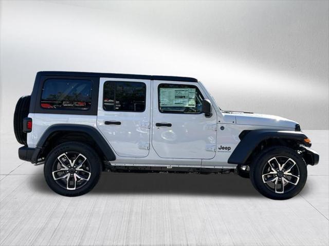 2024 Jeep Wrangler 4xe WRANGLER 4-DOOR SPORT S 4xe