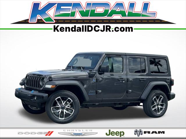 2024 Jeep Wrangler 4xe WRANGLER 4-DOOR SPORT S 4xe