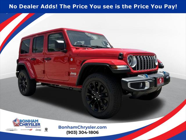 2024 Jeep Wrangler 4xe WRANGLER 4-DOOR SAHARA 4xe