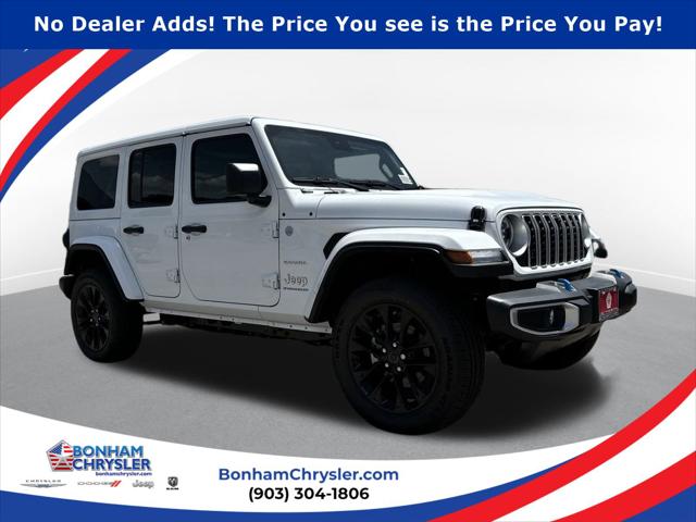 2024 Jeep Wrangler 4xe WRANGLER 4-DOOR SAHARA 4xe