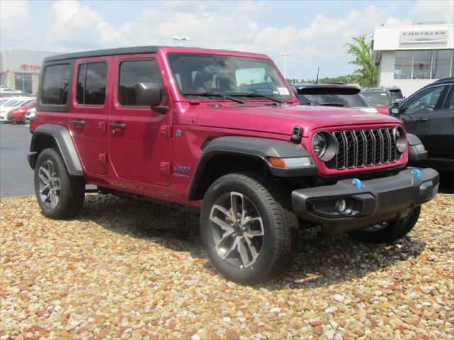 2024 Jeep Wrangler 4xe WRANGLER 4-DOOR SPORT S 4xe