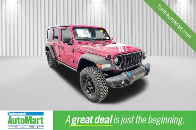 2024 Jeep Wrangler 4xe WRANGLER 4-DOOR WILLYS 4xe