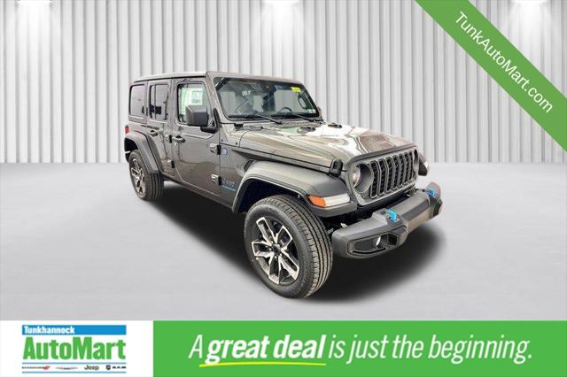 2024 Jeep Wrangler 4xe WRANGLER 4-DOOR SPORT S 4xe