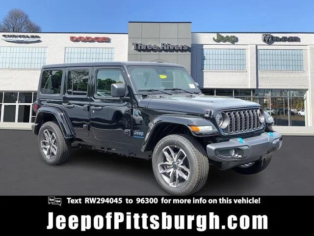 2024 Jeep Wrangler 4xe WRANGLER 4-DOOR SPORT S 4xe