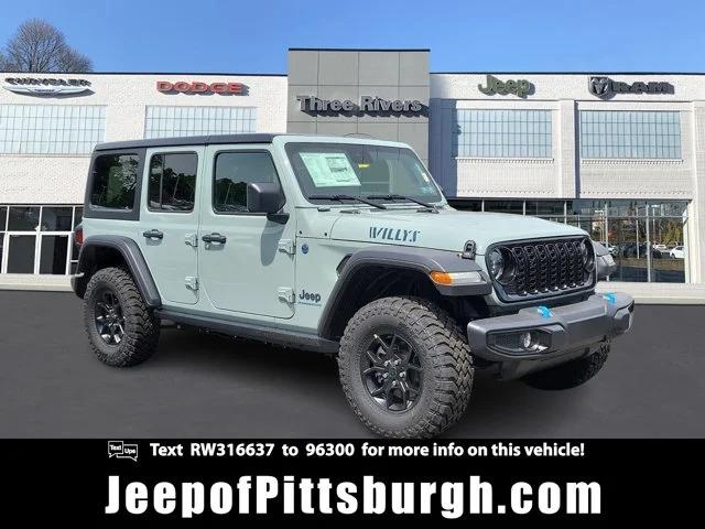 2024 Jeep Wrangler 4xe WRANGLER 4-DOOR WILLYS 4xe