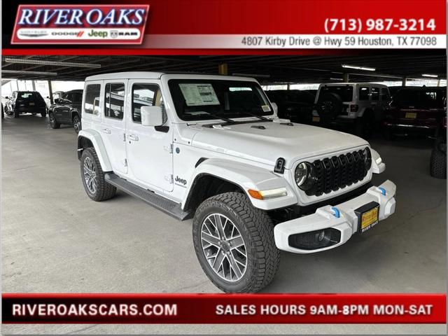 2024 Jeep Wrangler 4xe WRANGLER 4-DOOR HIGH ALTITUDE 4xe