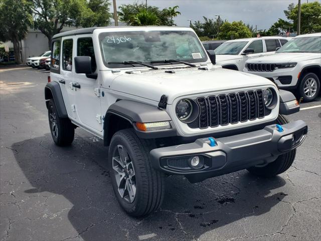 2024 Jeep Wrangler 4xe WRANGLER 4-DOOR SPORT S 4xe