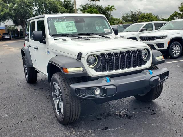 2024 Jeep Wrangler 4xe WRANGLER 4-DOOR SPORT S 4xe